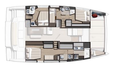 This Is It Catamaran on the water